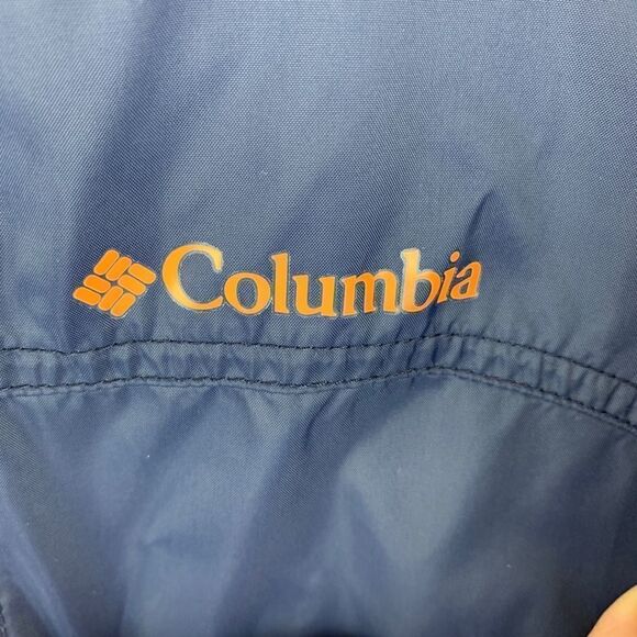 Columbia Blue and Orange Kids Glennaker Windbreaker Sz S EUC - Picture 5 of 11
